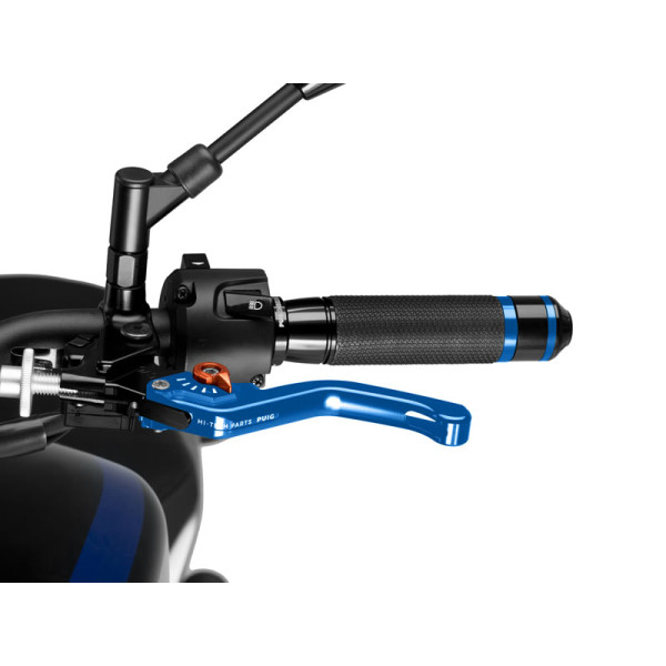 Puig Short V3 Clutch (Blue Lever With Blue Selector) Orange